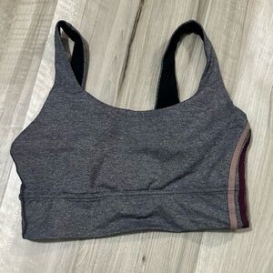 Gray Women's Sports Bra